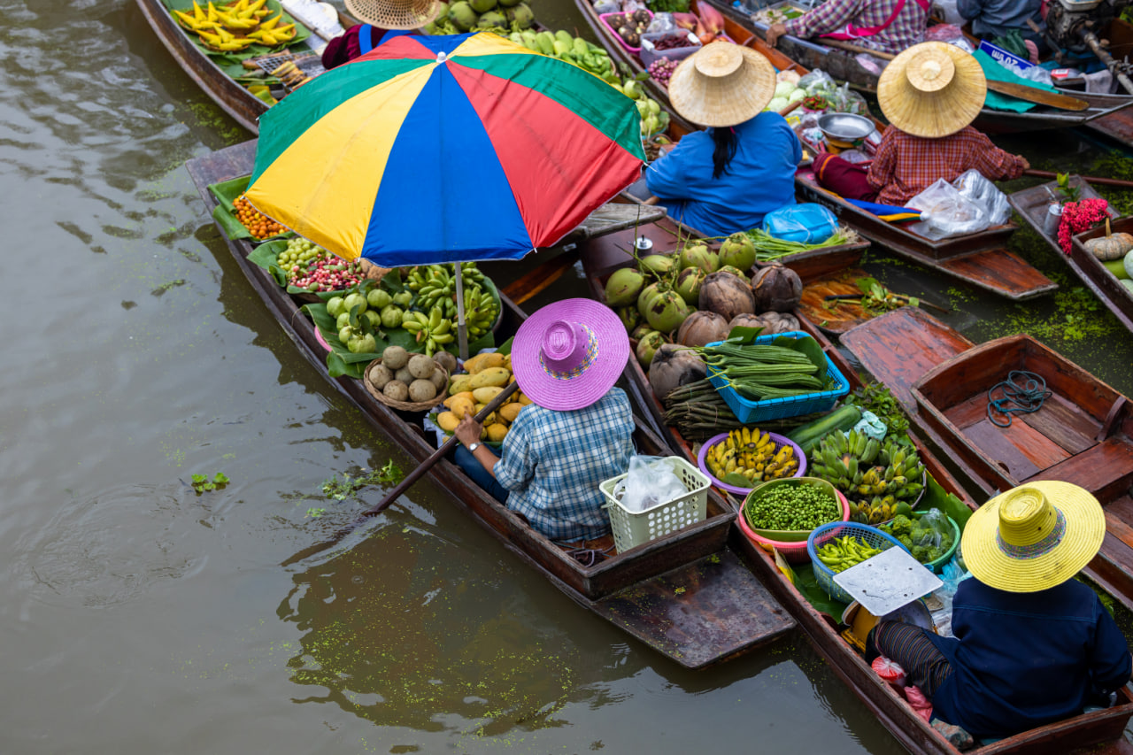 Плавающие рынки во Вьетнаме: уникальное явление юго-восточной Азии